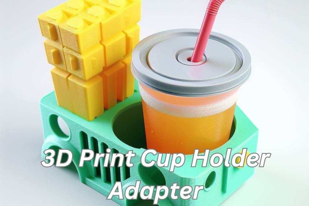 3D Print Cup Holder Adapter