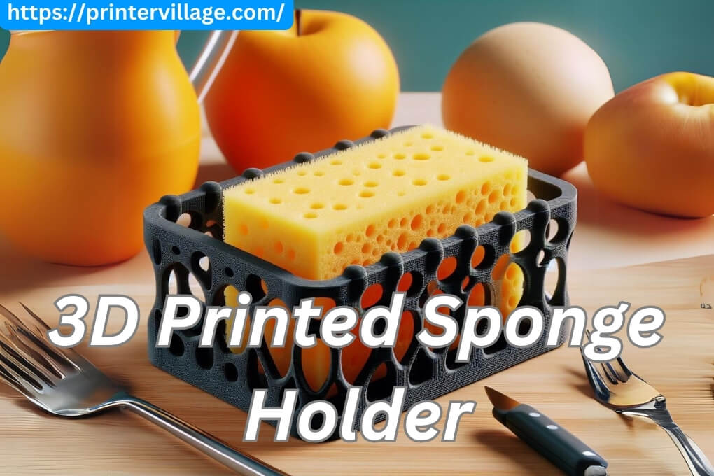 3D Printed Sponge Holder