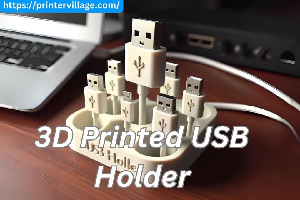 3D Printed USB Holder