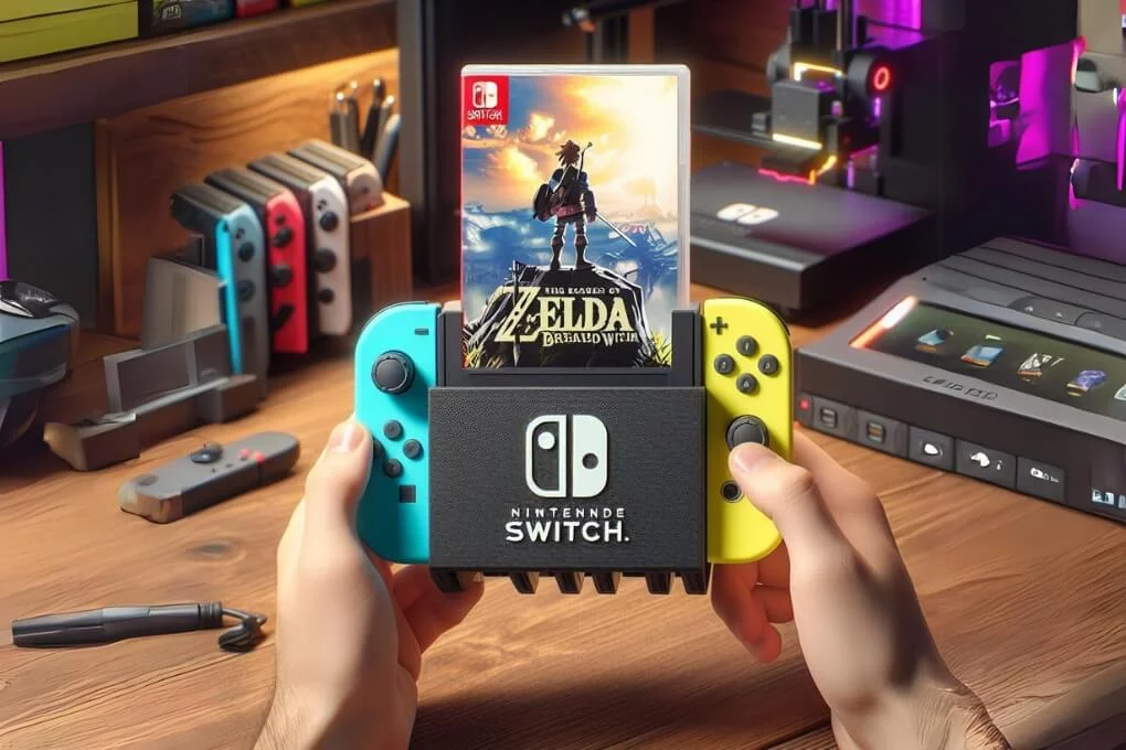 Benefits of a Nintendo Switch Game Holder 3D Print