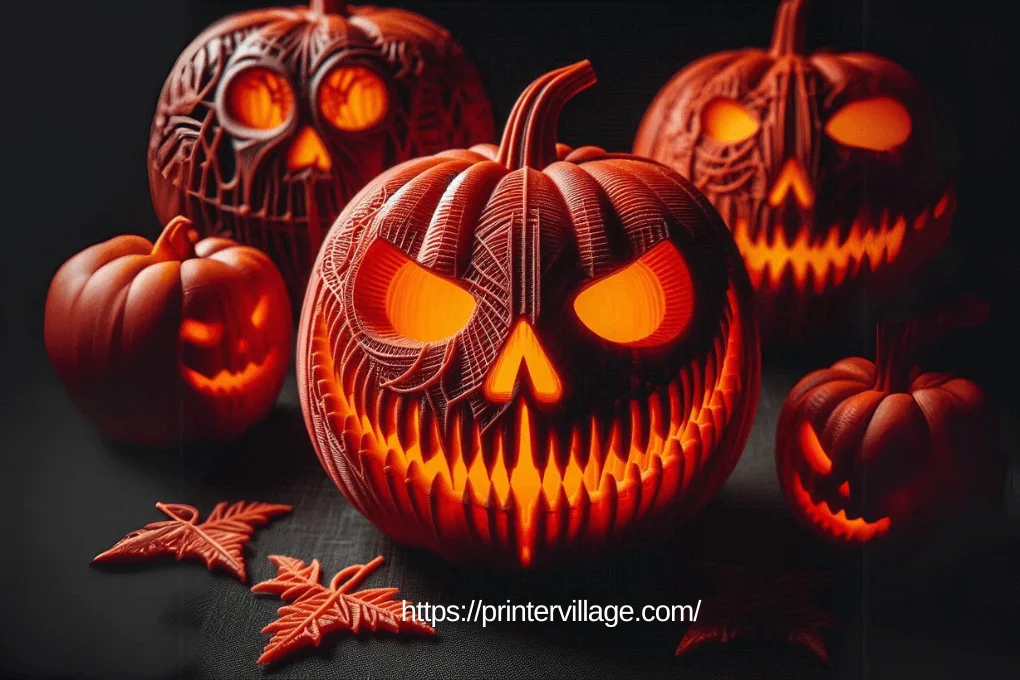 Halloween Pumpkin Mask .