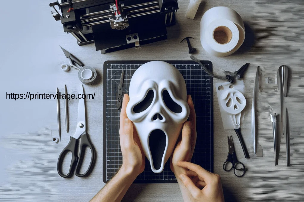 Finishing and Painting the 3D Printed Mask